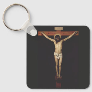 Christ Crucified by Diego Velazquez Key Ring