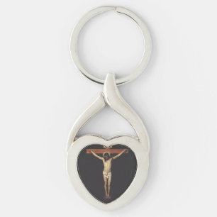 Christ Crucified by Diego Velazquez  Key Ring