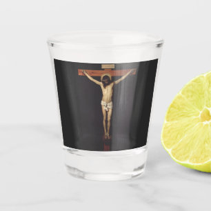 Christ Crucified by Diego Velazquez Shot Glass