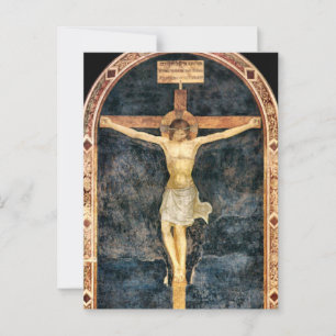 Christ Crucified by Fra Angelico Postcard