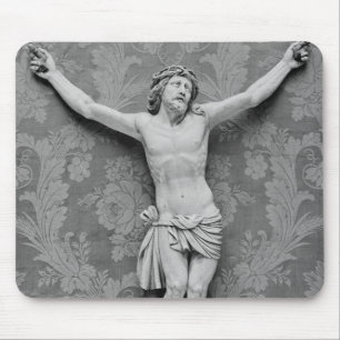 Christ Crucified, by Michelangelo Buonarroti Mouse Pad