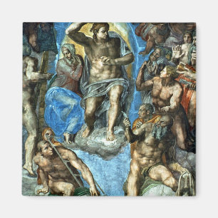 Christ, detail from 'The Last Judgement' Magnet