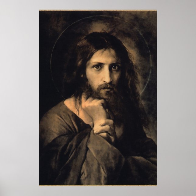 Christ Devotional Image Poster (Front)