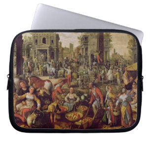 Christ displayed to the people laptop sleeve