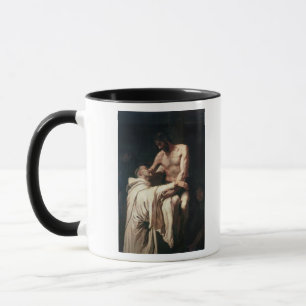 Christ Embracing St. Bernard Mug