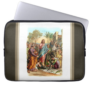 Christ Entering Jerusalem Laptop Sleeve