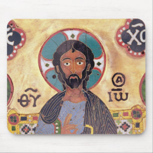 Christ Enthroned Mouse Pad