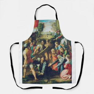 Christ Falling on the Way to Calvary Apron