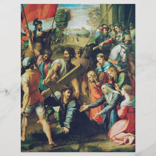 Christ Falling on the Way to Calvary Flyer (Front)