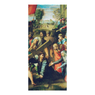 Christ Falling on the Way to Calvary Rack Card