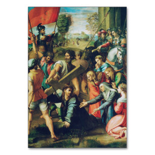 Christ Falling on the Way to Calvary Table Number
