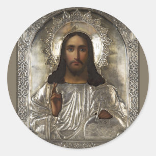 CHRIST Fine Art  Classic Round Sticker
