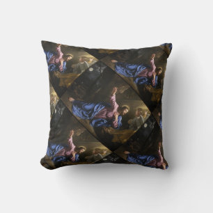 Christ garden faith hope love pray prayer angel cushion