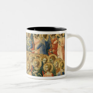 Christ Glorified in the Court of Heaven Two-Tone Coffee Mug