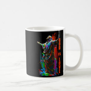Christ God Is Love Graffiti Design For Christian J Coffee Mug