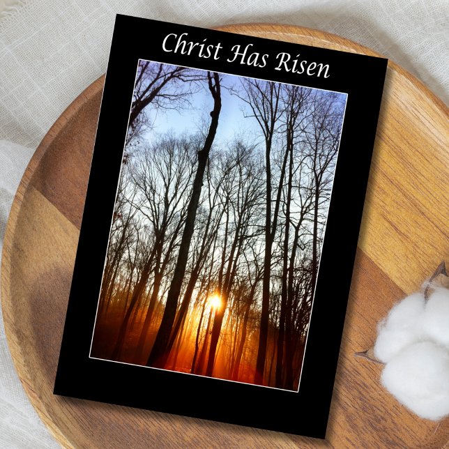 Christ Has Risen Sunrise Easter Card (Creator Uploaded)