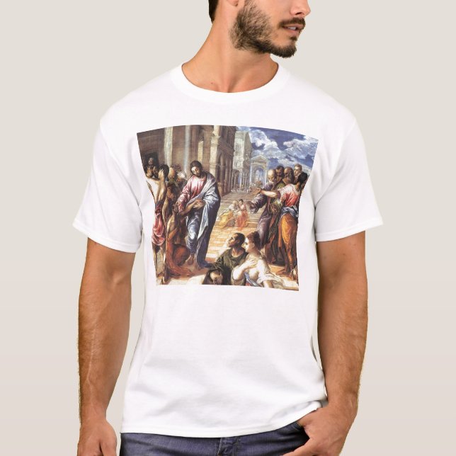 'Christ Healing the Blind' T-Shirt (Front)