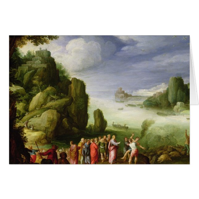 Christ Healing the Possessed of Gerasa, 1608 (Front Horizontal)