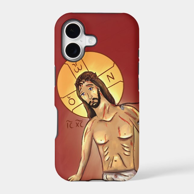 Christ Icon iPhone case - multiple sizes (Back)