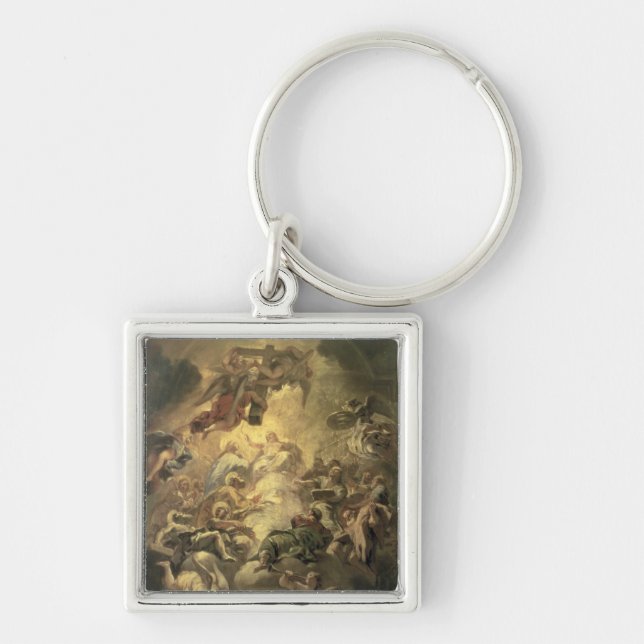 Christ in Glory Key Ring (Front)