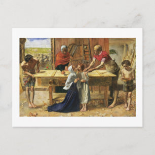 Christ in His Father's Carpenter Shop Postcard