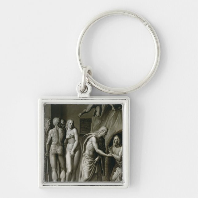 Christ in Limbo Key Ring (Front)