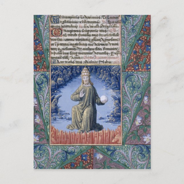 Christ in Majesty Postcard (Front)