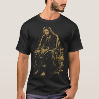 Christ in the Desert Jesus Prayer Christian Faiths T-Shirt