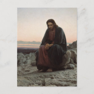 Christ in the Desert Postcard