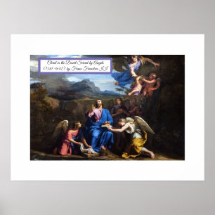 Christ in the desert poster