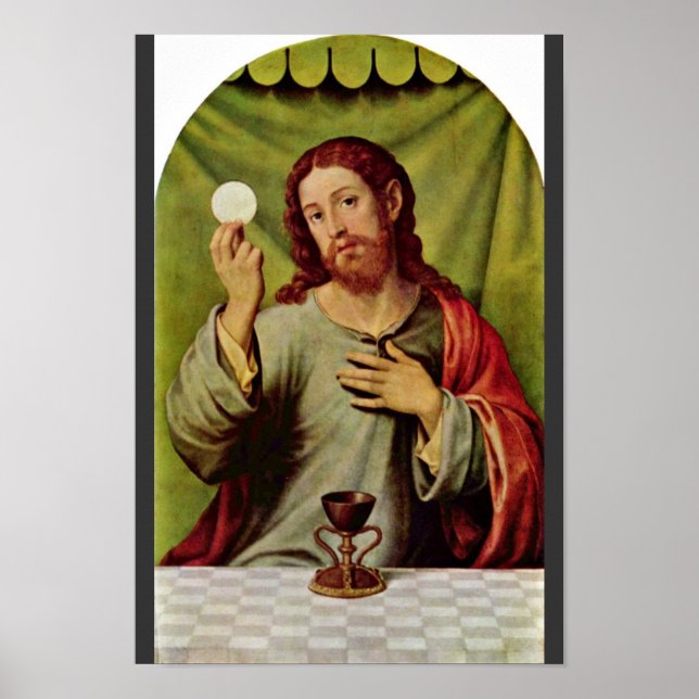 Christ In The Eucharist By Juanes Juan De (Best Qu Poster (Front)