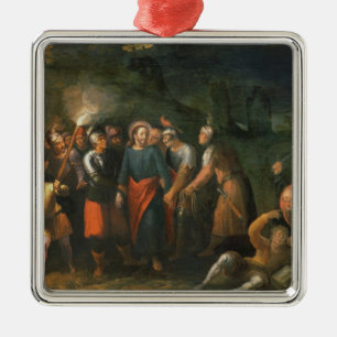 Christ in the Garden of Gethsemane Metal Tree Decoration