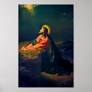 Christ In The Garden of Gethsemane Print