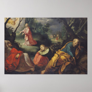Christ in the Garden of Olives, 1625 Poster