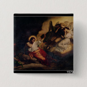 Christ in the Garden of Olives, 1827 15 Cm Square Badge