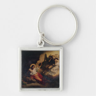 Christ in the Garden of Olives, 1827 Key Ring