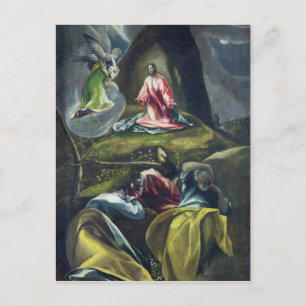 Christ in the Garden of Olives Postcard