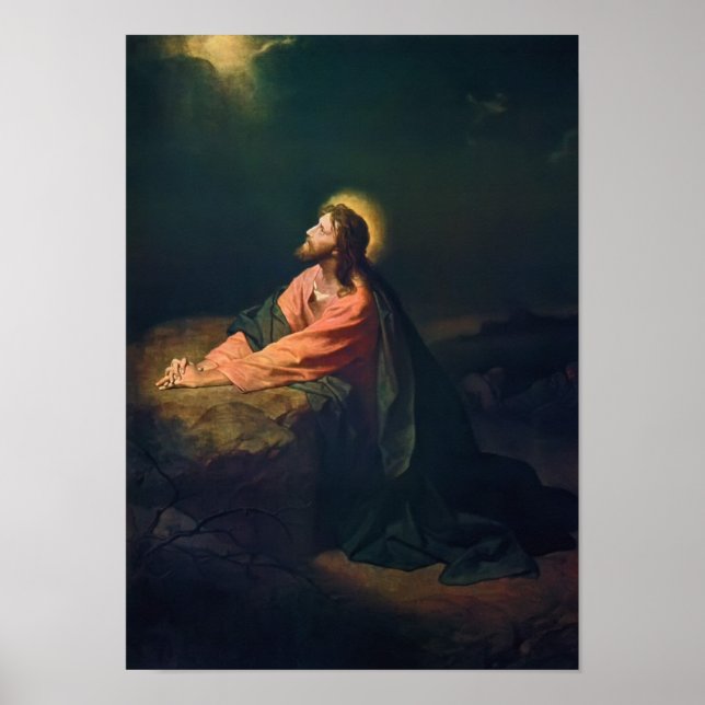 Christ in the Garden, poster (Front)