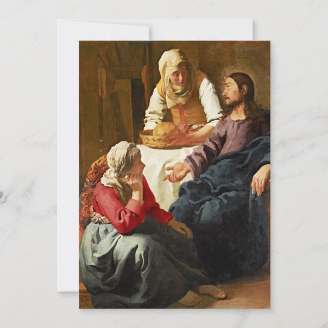 Christ in the House of Martha and Mary (Front)
