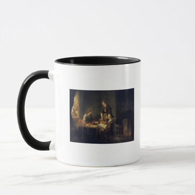 Christ in the House of Martha and Mary Mug (Left)