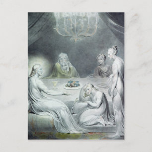 Christ in the House of Martha and Mary Postcard