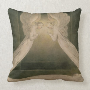 Christ in the Sepulchre, Guarded by Angels Cushion