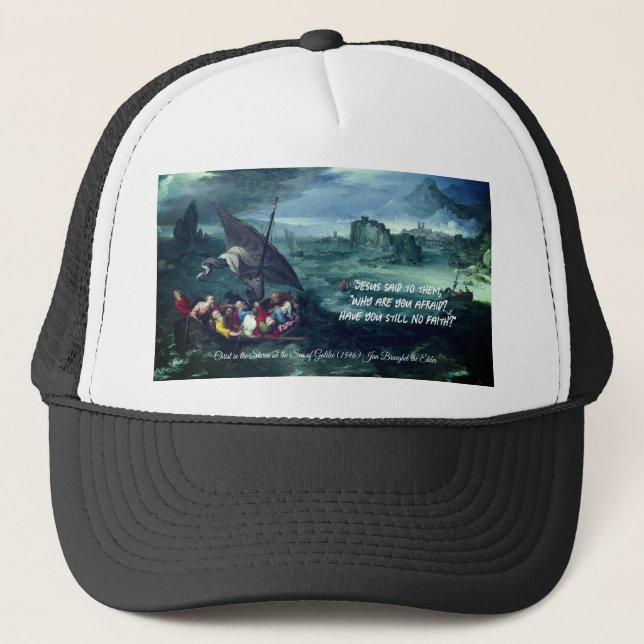 Christ in the Storm Trucker Hat (Front)