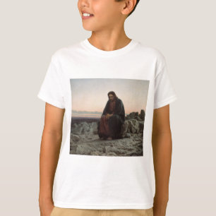 Christ in the Wilderness (by Ivan Kramskoi) T-Shirt