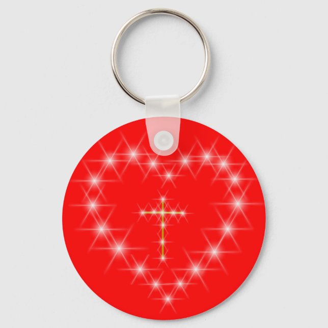 Christ in Your Heart Key Ring (Front)