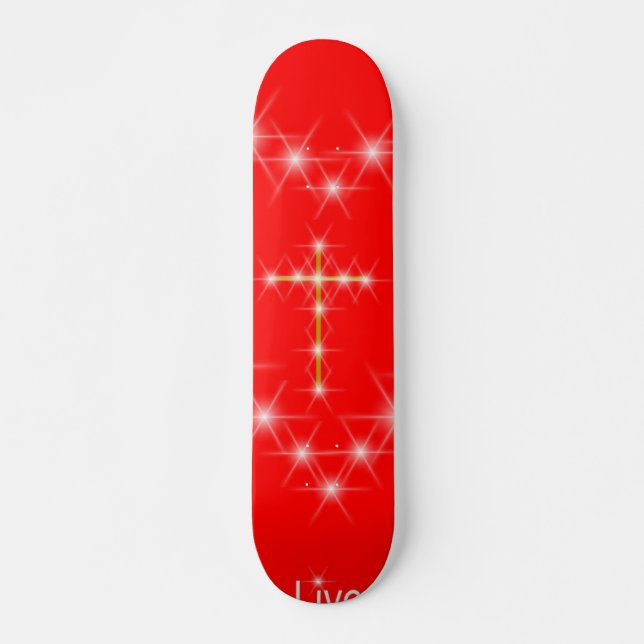Christ in Your Heart Skateboard (Front)