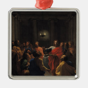 Christ Instituting the Eucharist Metal Ornament