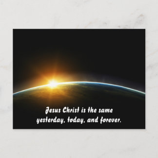 Christ Is Always The Same Postcard