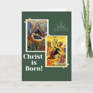 Christ Is Born! Holiday Card