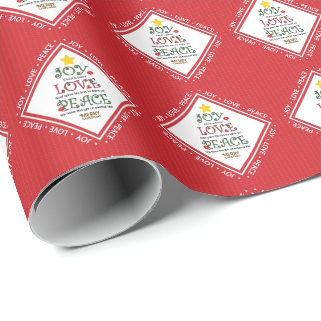 Christ is Born Wrapping Paper (Roll Corner)